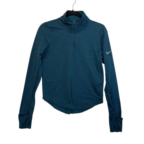 NIKE Long Sleeve Women’s 1/2-Zip Running Top Sz XS - Picture 3 of 14